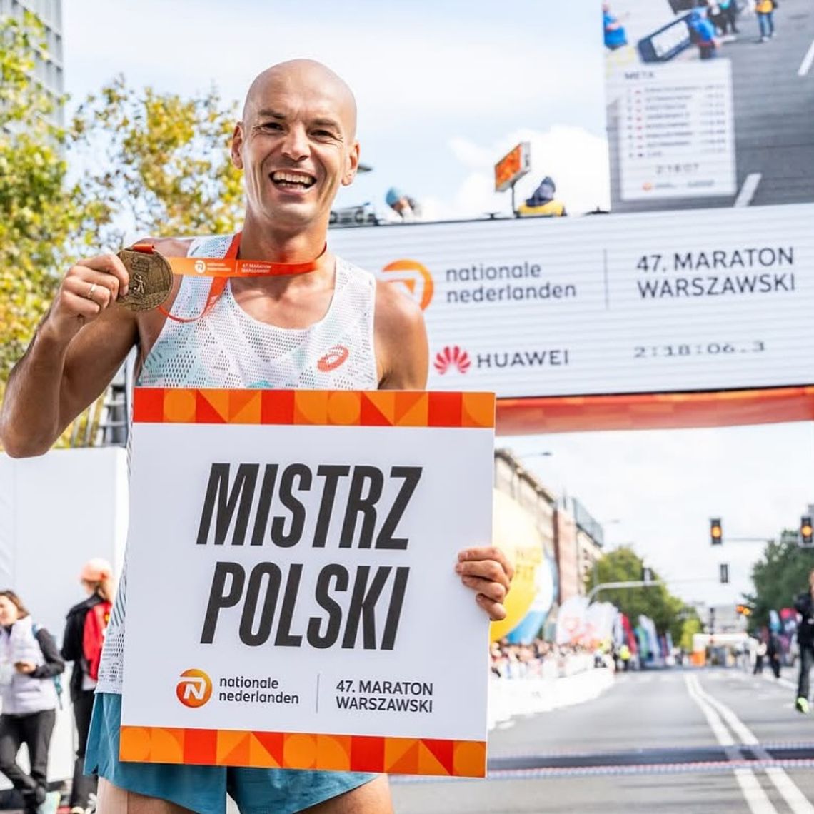 Arkadiusz Gardzielewski z po raz trzeci mistrzem Polski w maratonie!