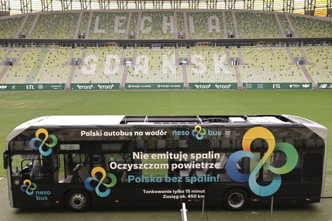 Autobus na wodór wyrusza w trasę po Gdańsku Autobus na wodór wyrusza w trasę po Gdańsku