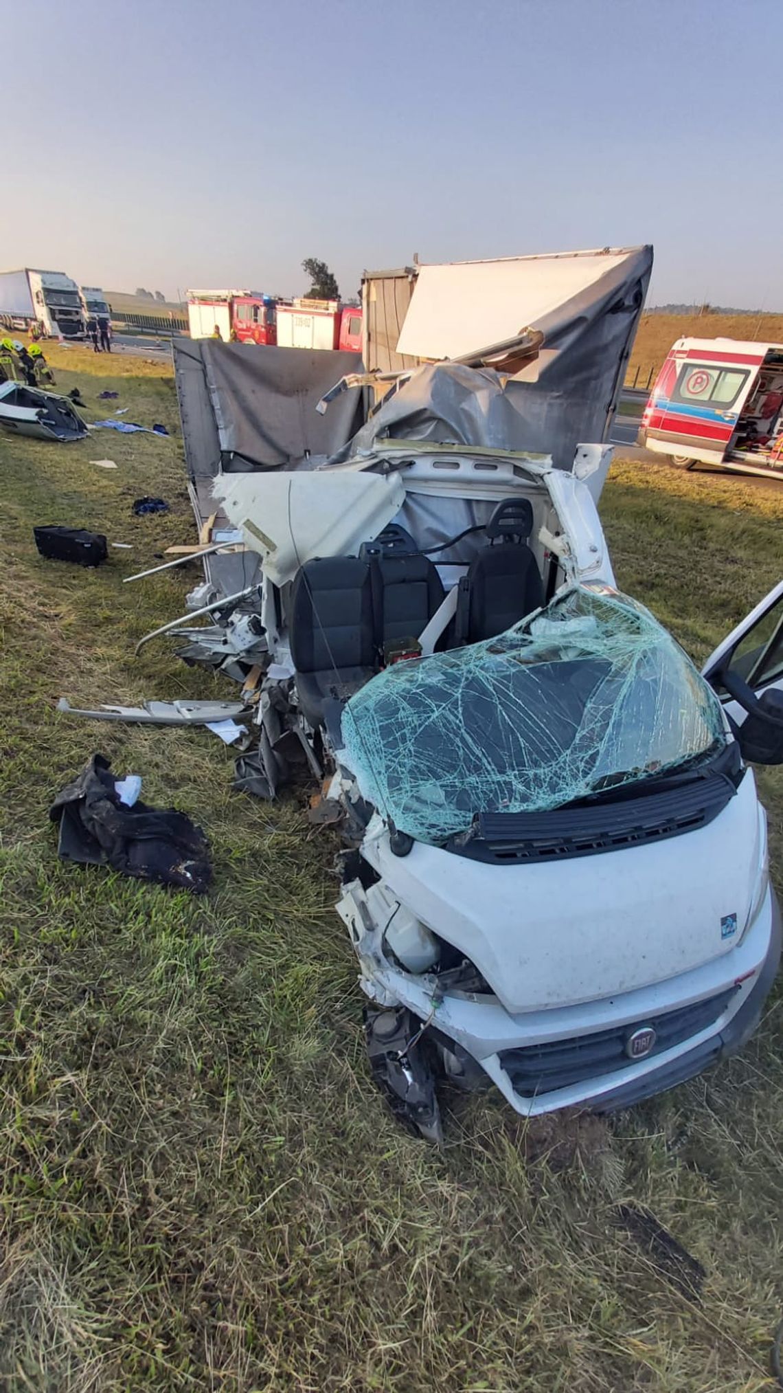 Autostrada A1: Groźny wypadek na wysokości miejscowości Ulkowy