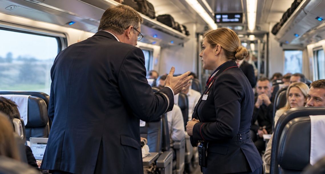 Awantura w Pendolino. Kierownik trafił do szpitala, 400 pasażerów musiało się przesiąść Awantura w Pendolino. Kierownik trafił do szpitala, 400 pasażerów musiało się przesiąść