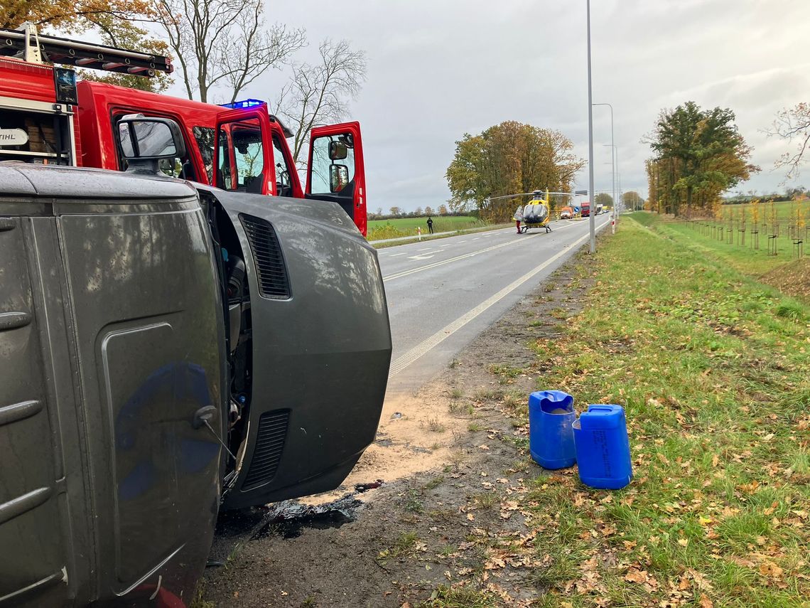 Bałdowo: Śmiertelny wypadek na DK22 Bałdowo: Śmiertelny wypadek na DK22