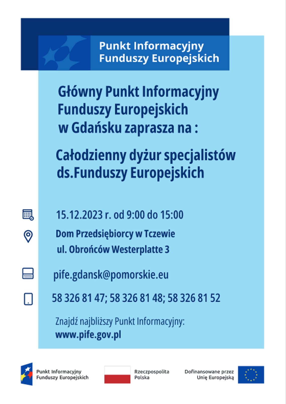 Najbliższy piątek to kolejne konsultacje dotyczące funduszy unijnych