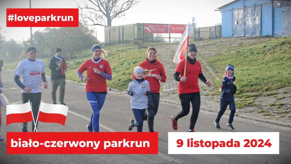 Najlepszy pomysł na sobotni poranek? Biało-czerwony parkrun!