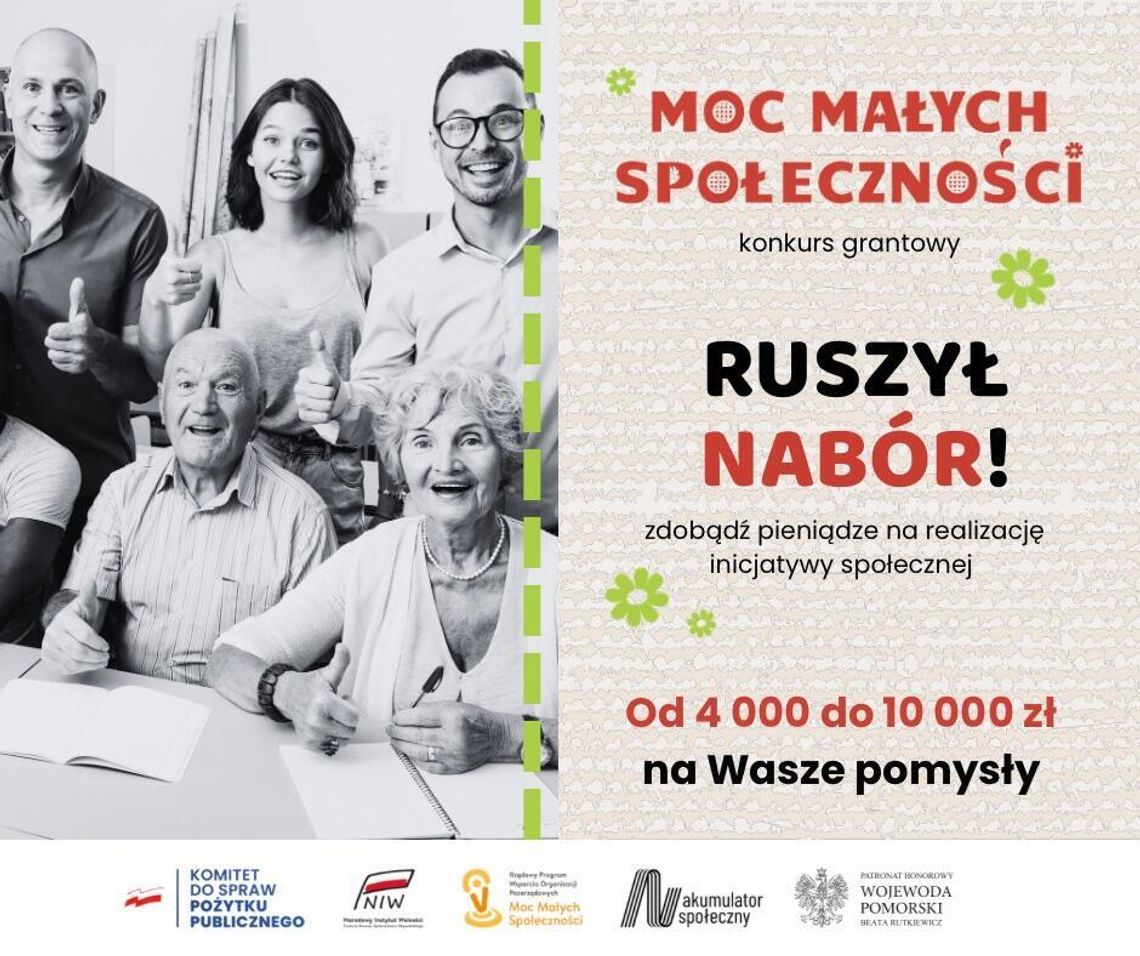 Budowanie lokalnej odporności: Zdobądź do 10 000 zł na inicjatywy kryzysowe na Pomorzu Budowanie lokalnej odporności: Zdobądź do 10 000 zł na inicjatywy kryzysowe na Pomorzu