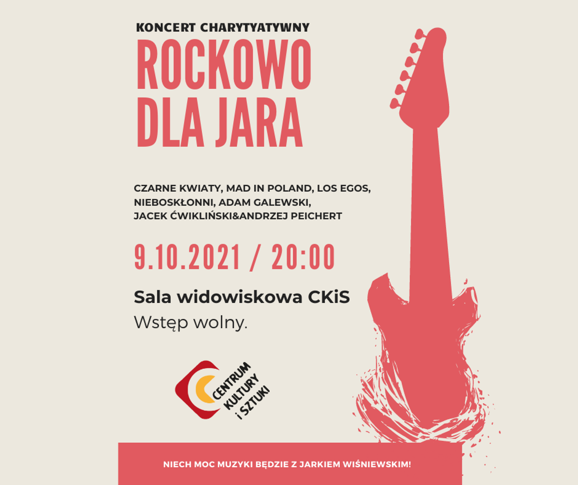 Charytatywny koncert rockowy dla Jarka Wiśniewskiego [#RockowoDlaJara]