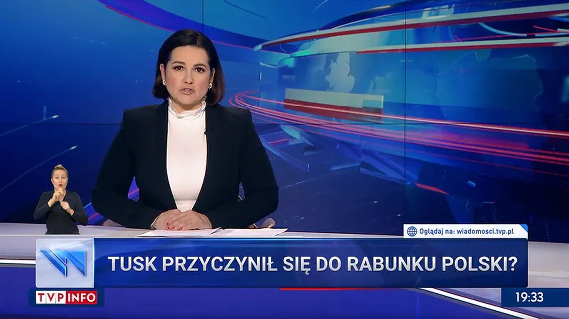 Co chwila słychać było: Tusk. Tusk, Tusk. Tak TVP pokazywała kampanię wyborczą