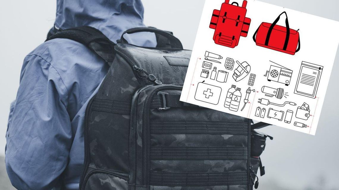Co do plecaka ewakuacyjnego? Zaglądamy do „Poradnika bezpieczeństwa”