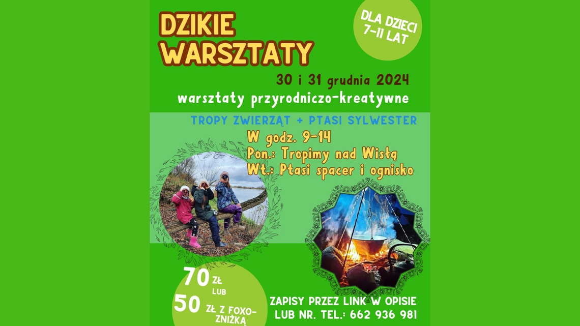 Czas ruszyć się z kanapy - dzikie przygody w plenerze czekają na najmłodszych