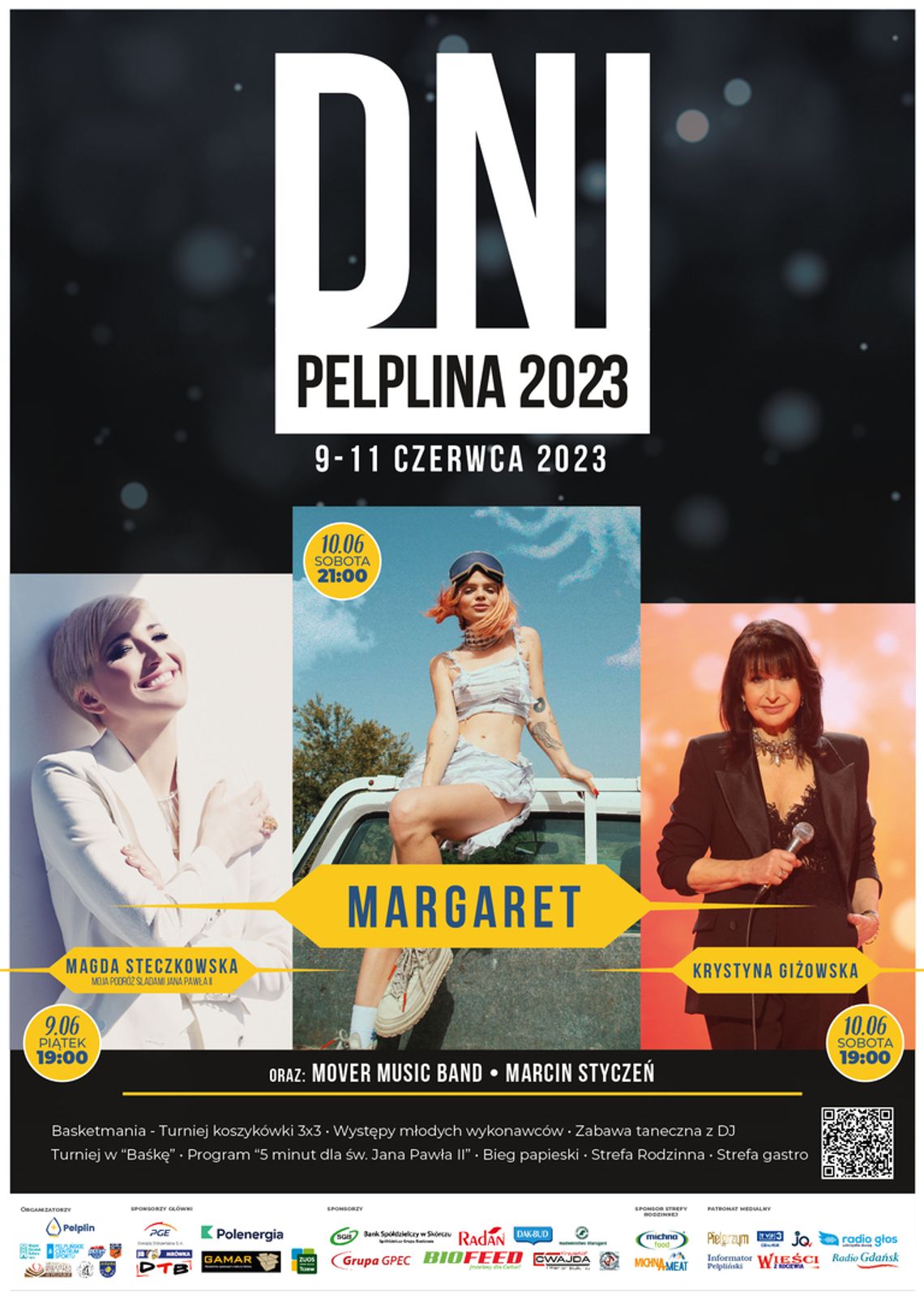 Dni Pelplina 2023: Wystąpią m.in. Margaret i Magda Steczkowska