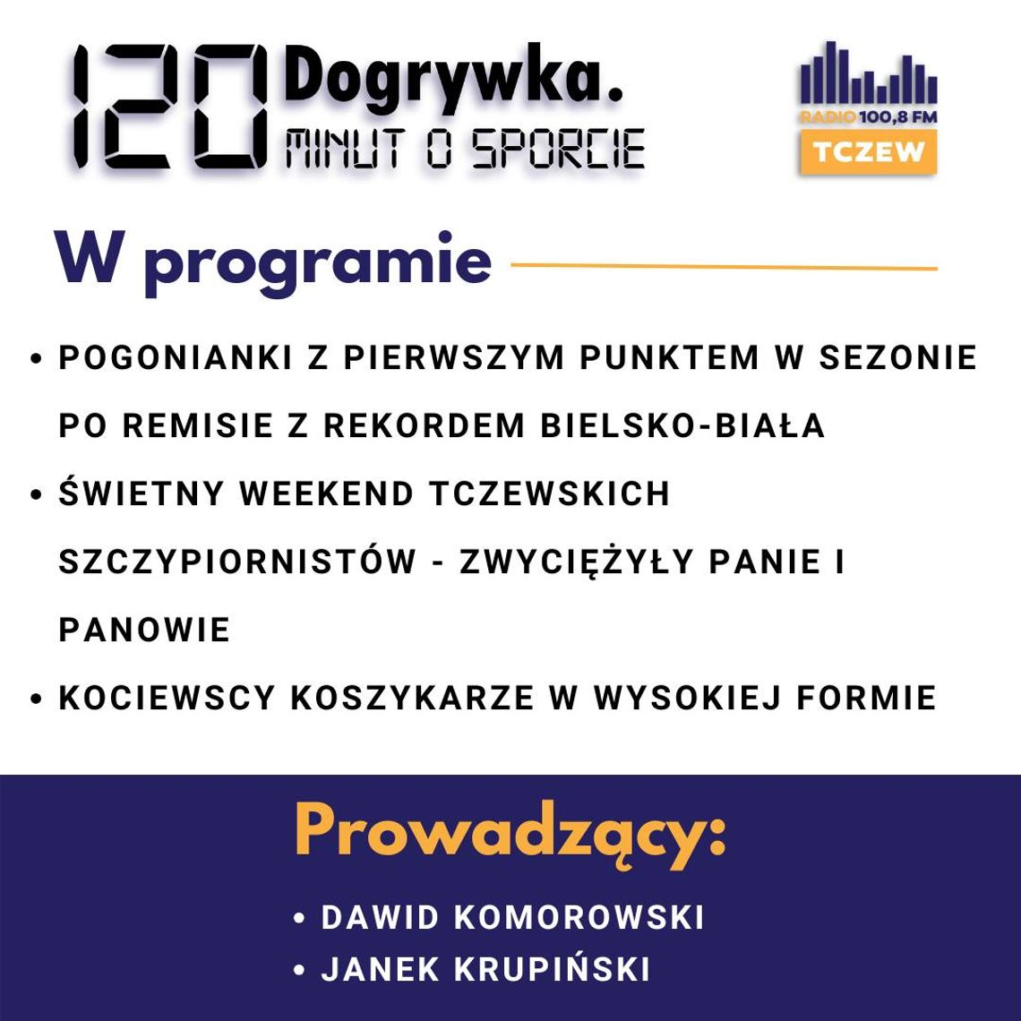 Dogrywka. 120 minut o sporcie: Krystian Karpiuk, Oliwia Gierszewska, Aleksandra Puckowska, Dawid Szwarga, John Carver