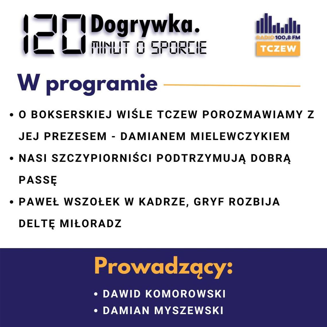 Dogrywka. 120 minut o sporcie: Damian Mielewczyk, Damian Jewsienia, Maciej Papina, Łukasz Zakreta