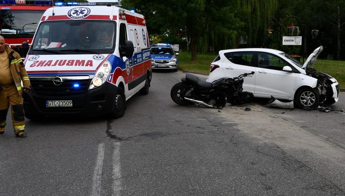 Niebezpieczne drogi powiatu na początku wakacji