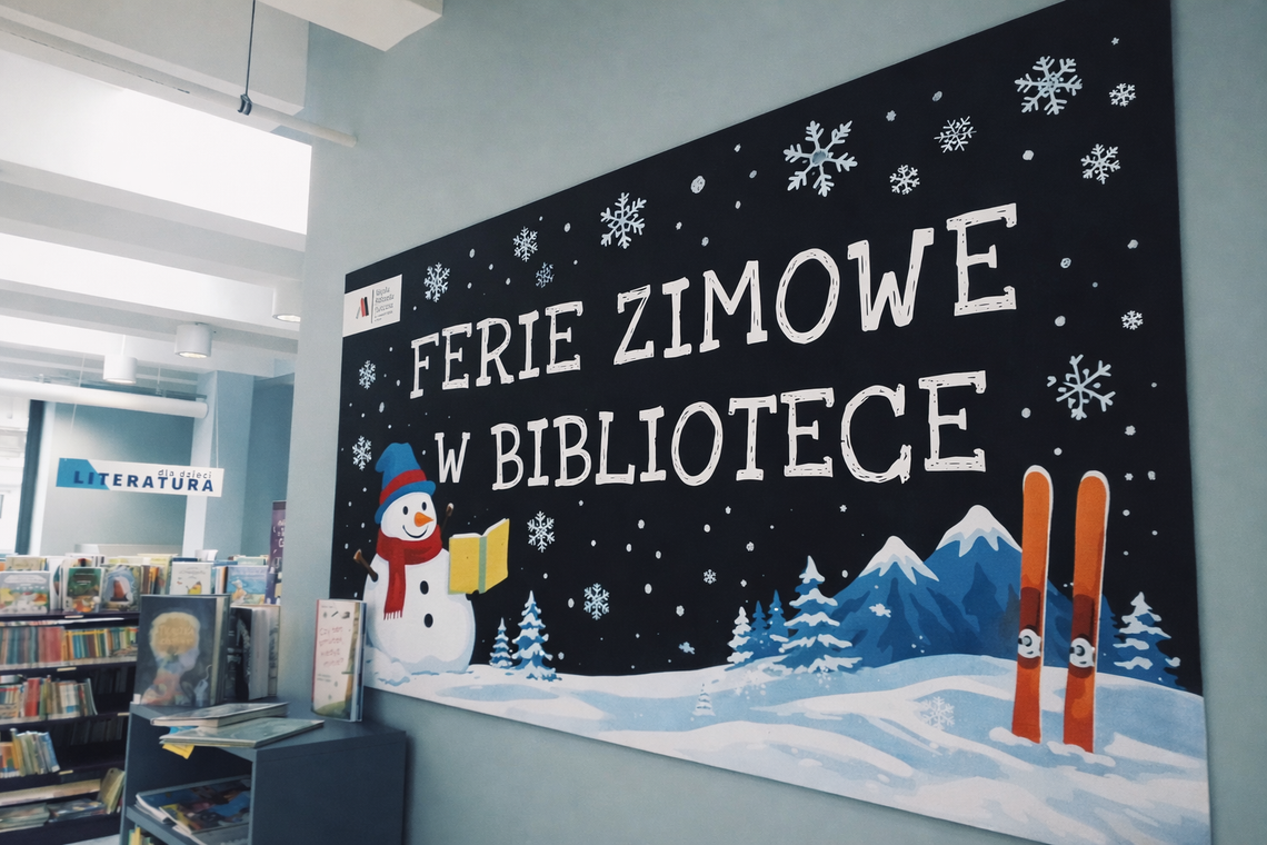 Ferie w bibliotece - program zajęć dla najmłodszych i młodzieży
