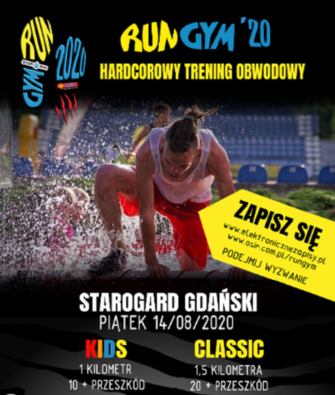 Hardcorowy trening obwodowy w Starogardzie Gdańskim - Run Gym odbędzie się już 14 sierpnia