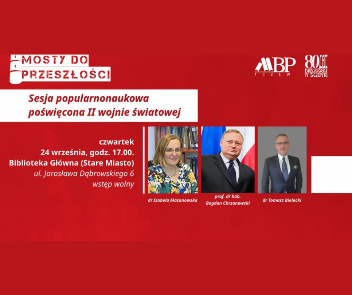 Historia Pomorza i II wojny światowej na sesji naukowej w Tczewie. Sprawdź program wydarzenia Historia Pomorza i II wojny światowej na sesji naukowej w Tczewie. Sprawdź program wydarzenia