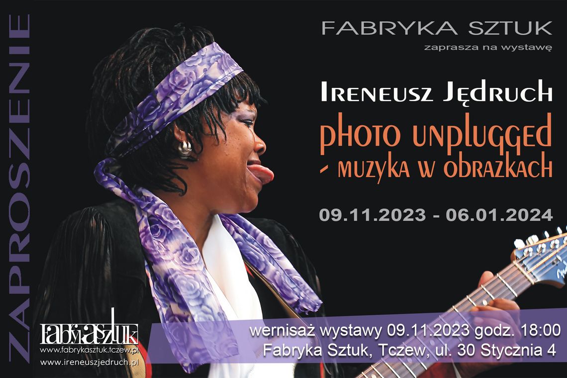 Ireneusz Jędruch i jego wystawa "Photo Unplugged - muzyka w obrazkach" [ROZMOWA]