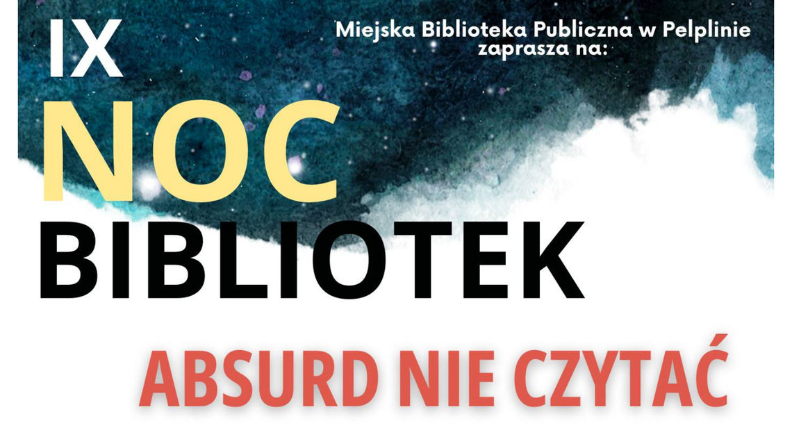 IX NOC BIBLIOTEK w Pelplinie [PROGRAM]