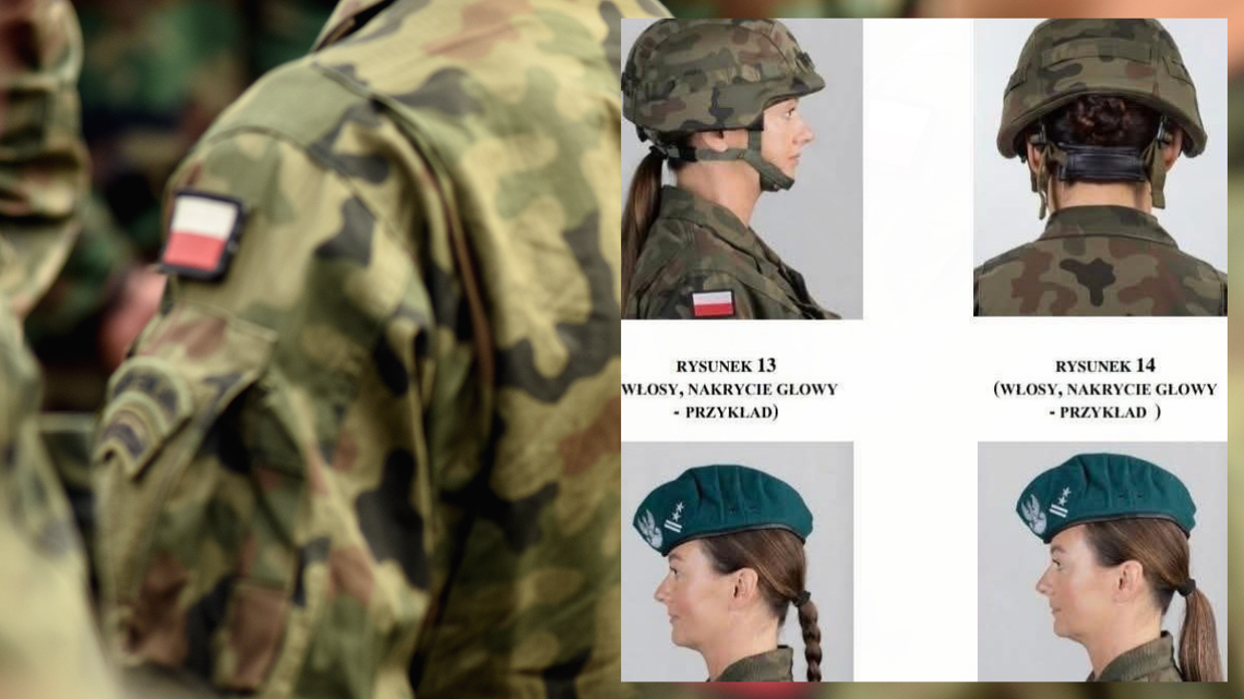 Jakie włosy może mieć kobieta w wojsku? Jest nowy regulamin