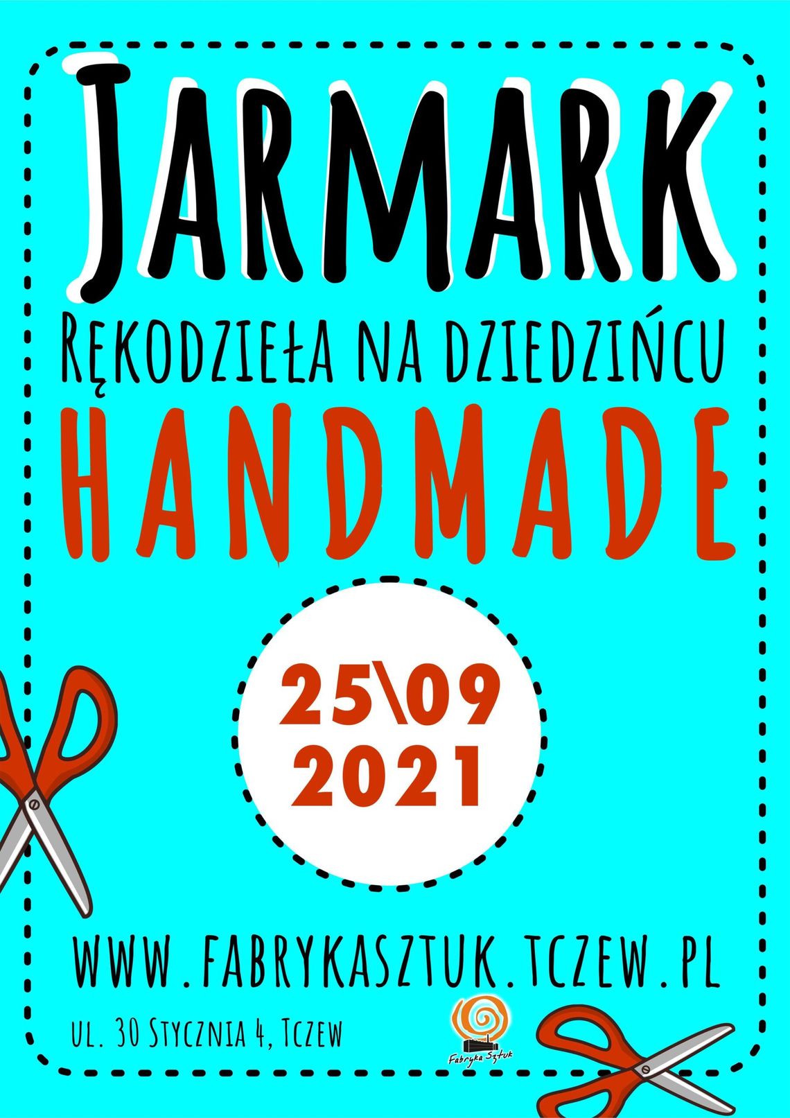 Jarmark HANDMADE w Tczewie - to już dziś!