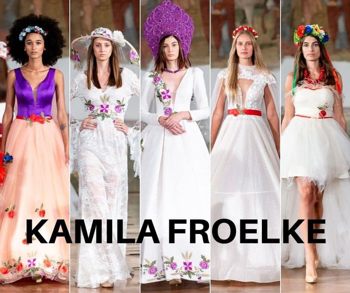 Kamila Froelke przemyca folklor do swoich projektów. Promuje Kociewie nie tylko od święta - w Polsce i na świecie