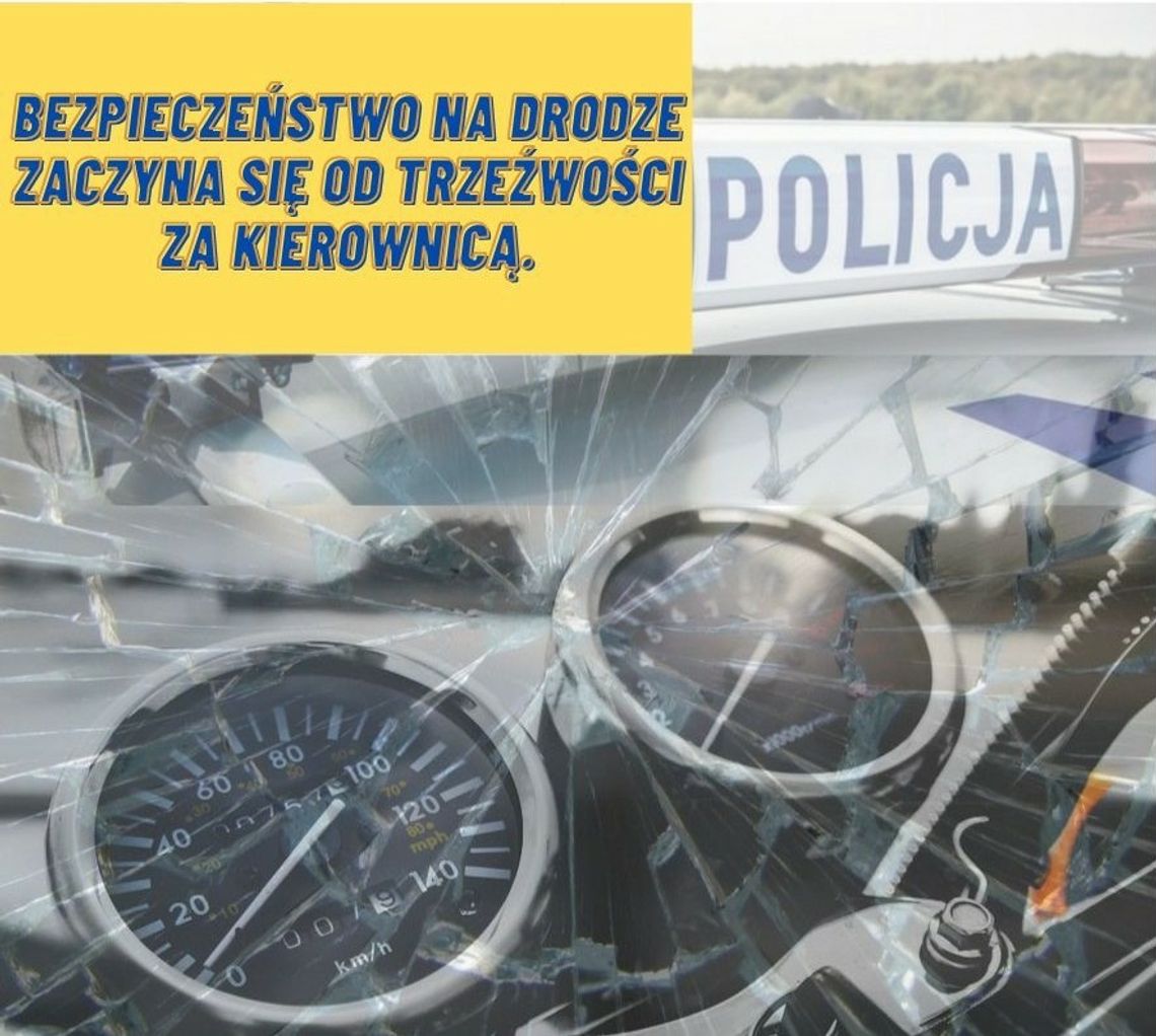 Zblewo: Motorowerzysta miał prawie 2 promile alkoholu