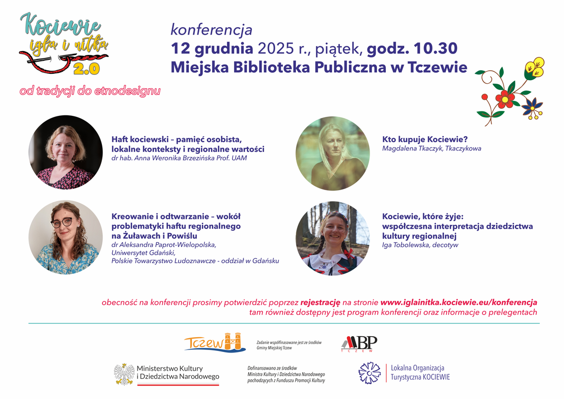 "Kociewie igłą i nitką" w MBP już w ten piątek "Kociewie igłą i nitką" w MBP już w ten piątek