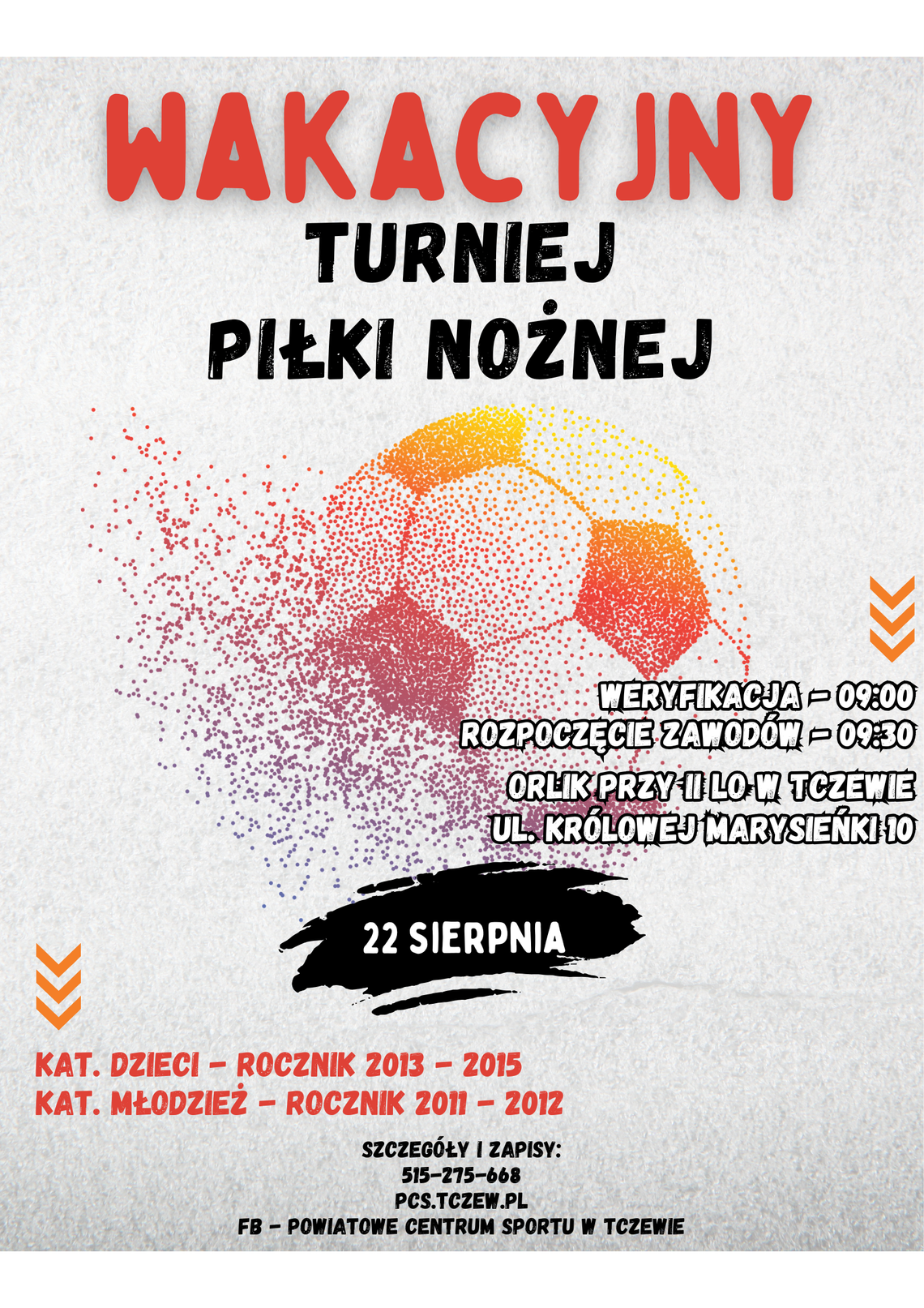 Kolejne emocje na orliku. PCS organizuje wakacyjny turniej Kolejne emocje na orliku. PCS organizuje wakacyjny turniej