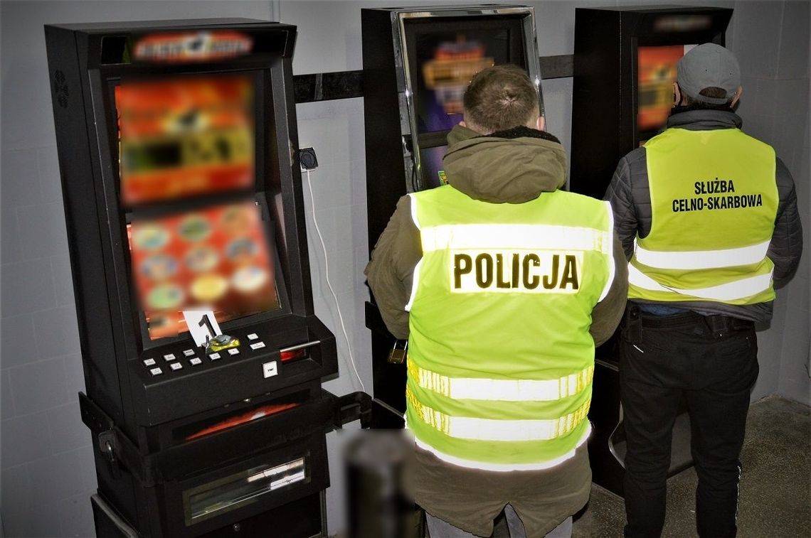 Kolejny raz w tym roku służby zabezpieczyły nielegalne automaty do gier na terenie Tczewa