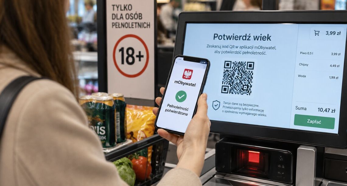 Koniec czekania na pracownika przy kasie? Wiek potwierdzi mObywatel Koniec czekania na pracownika przy kasie? Wiek potwierdzi mObywatel