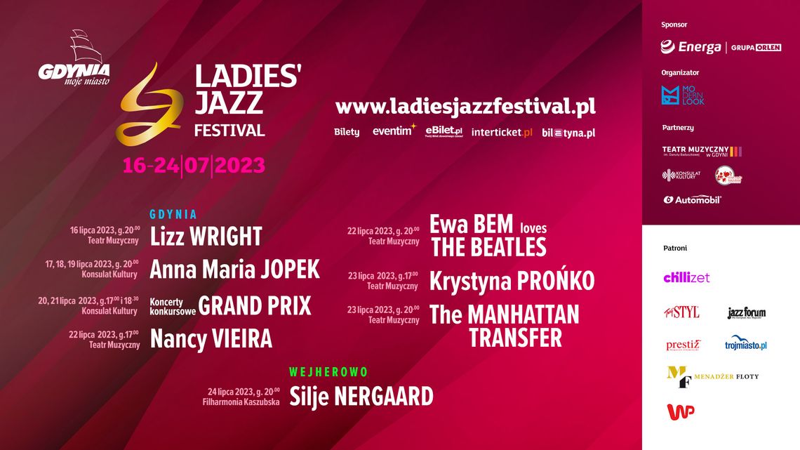 Ladies' Jazz Festival Gdynia 2023 już niebawem