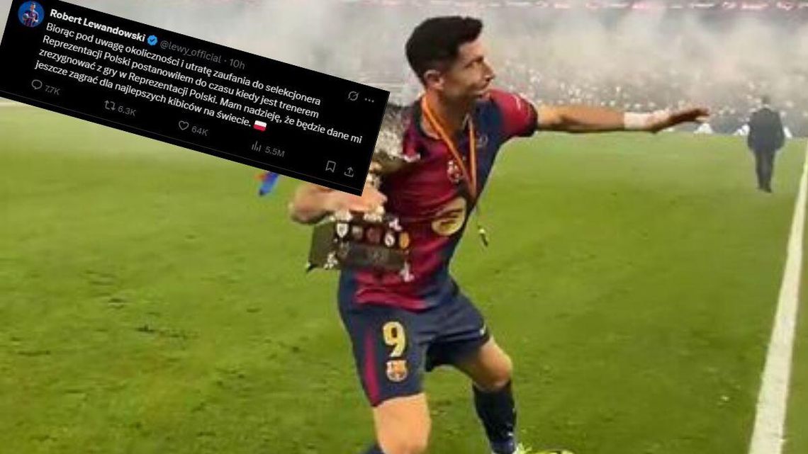 Lewandowski rzuca reprezentację. Burza po decyzji kapitana Polaków