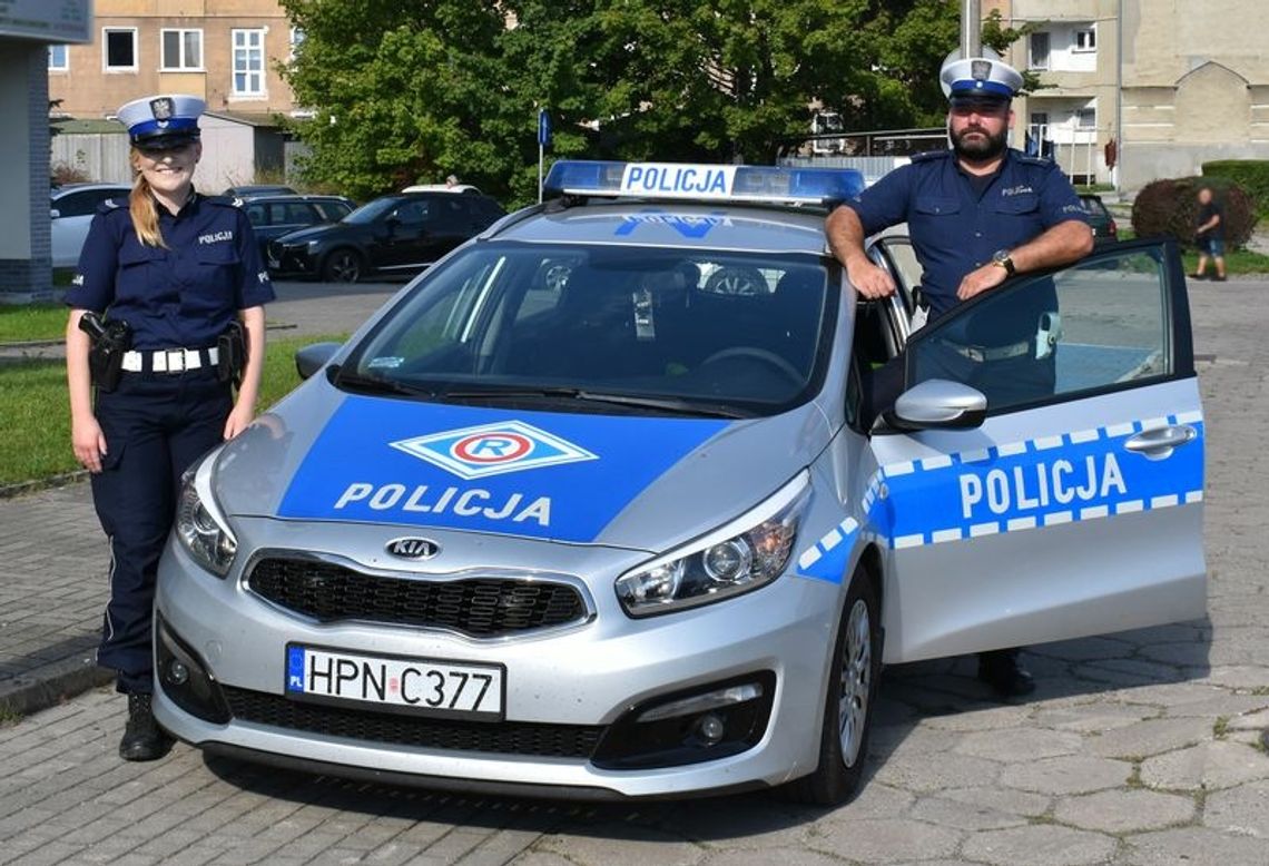 Malbork: Policjanci pomogli kobiecie dotrzeć na porodówkę