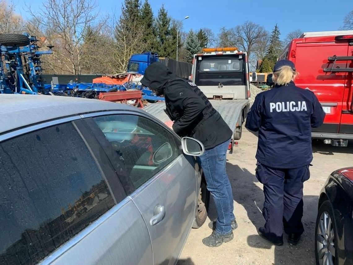Malbork: Policjanci ujawnili samochody pochodzące z przestępstwa