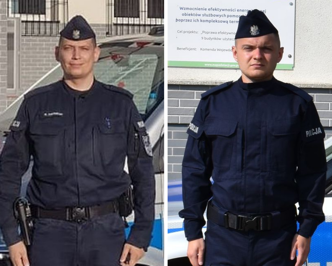 Malborscy policjanci resuscytacją uratowali życie 48-latkowi