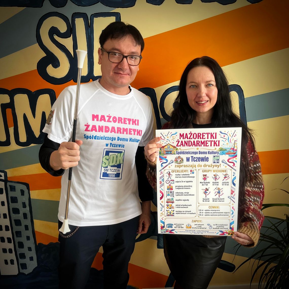 Chcesz zostać mażoretką? Trwa nabór do pierwszej kociewskiej formacji [ROZMOWA]