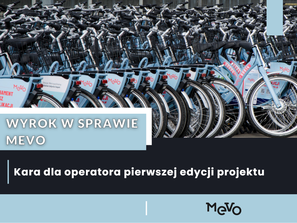 Nextbike ma zapłacić dodatkowe 4 miliony złotych kary. Jest wyrok w sprawie Mevo 1.0