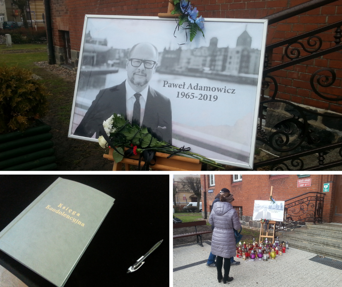 Mieszkańcy Tczewa żegnają Pawła Adamowicza. W Urzędzie Miejskim wystawiono księgę kondolencyjną
