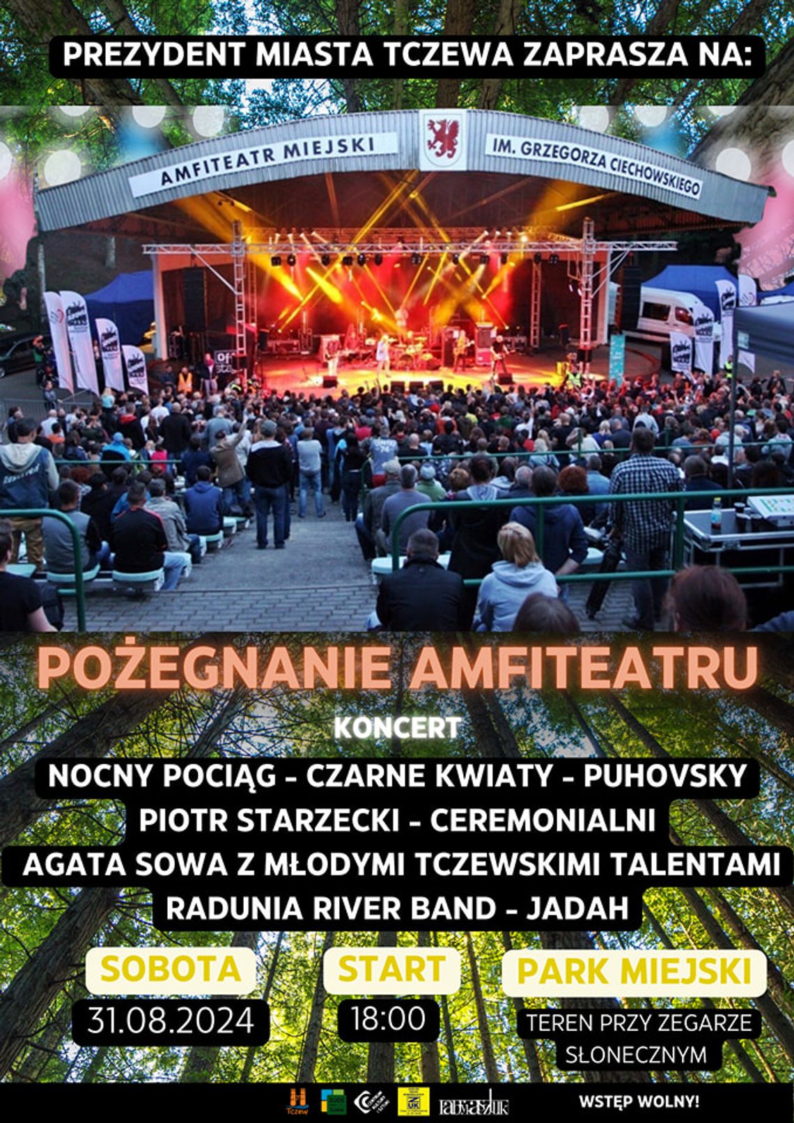 Muzyczne pożegnanie tczewskiego amfiteatru