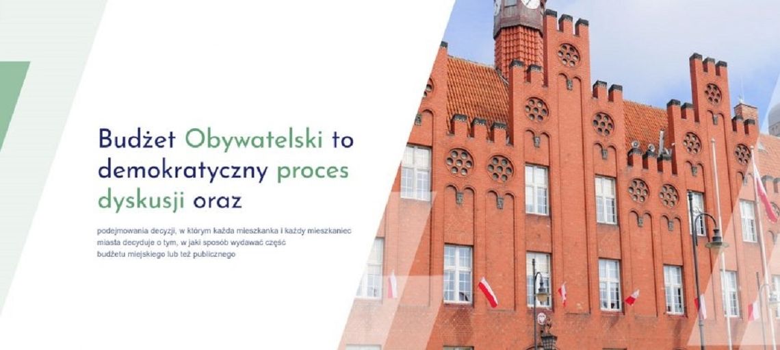 Na te projekty będzie można głosować w budżecie obywatelskim Tczewa