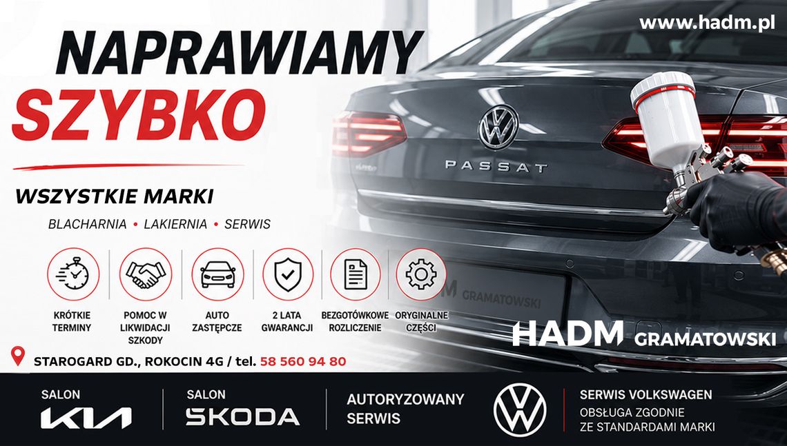 Naprawa blacharsko-lakiernicza bez długiego czekania? W HADM Gramatowski to możliwe. Naprawa blacharsko-lakiernicza bez długiego czekania? W HADM Gramatowski to możliwe.