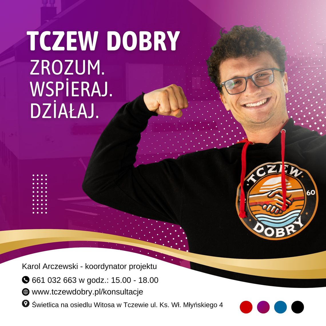 „Nie każdy wie, gdzie szukać pomocy. My chcemy to zmienić”. Tczew dobry. Zrozum, wspieraj, działaj