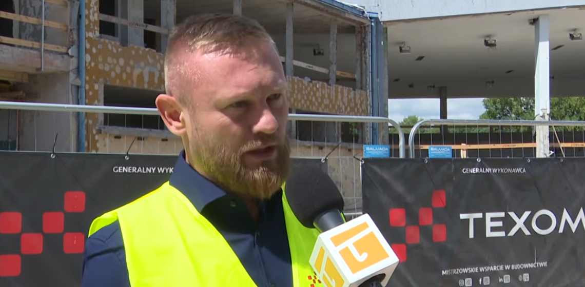 "Niespodzianki się pojawiają". Co słychać na przebudowie basenu?