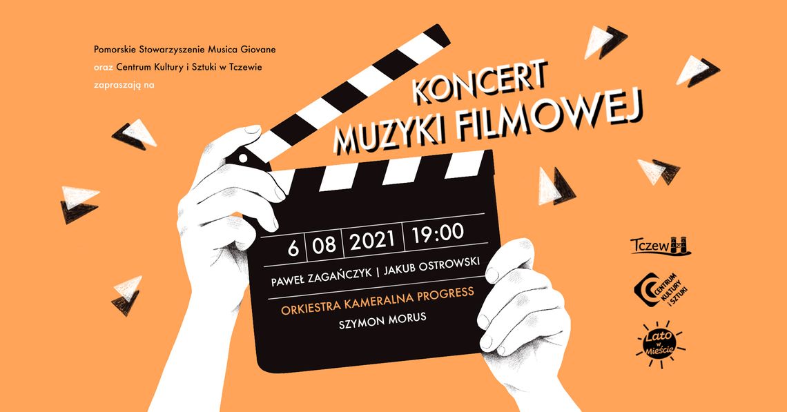 Niezwykły koncert muzyki filmowej już na początku sierpnia w Tczewie. Darmowe wejściówki do odbioru w CKiS