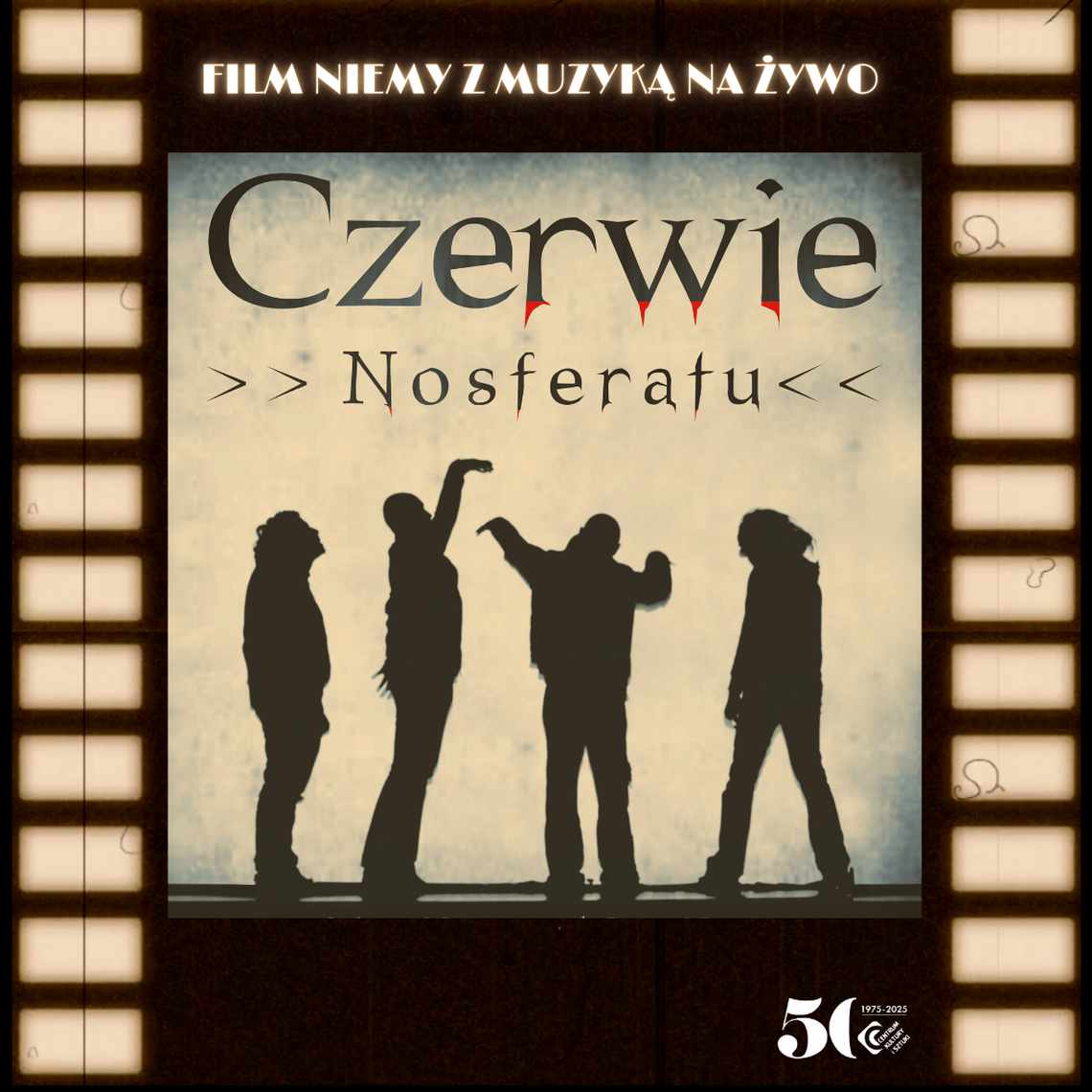 "Nosferatu - symfonia grozy” z muzyką na żywo zespołu Czerwie w Tczewie