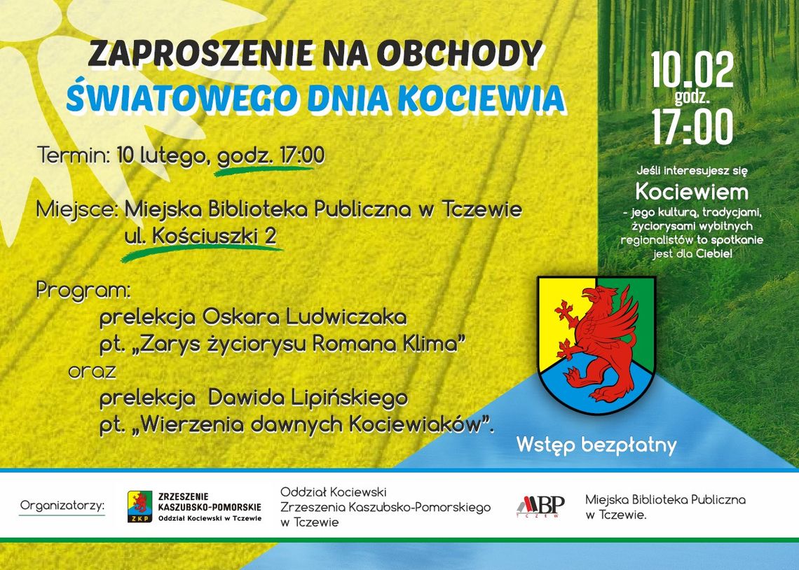 Obchody Światowego Dnia Kociewia w bibliotece. W programie prelekcje [AKTUALIZACJA]