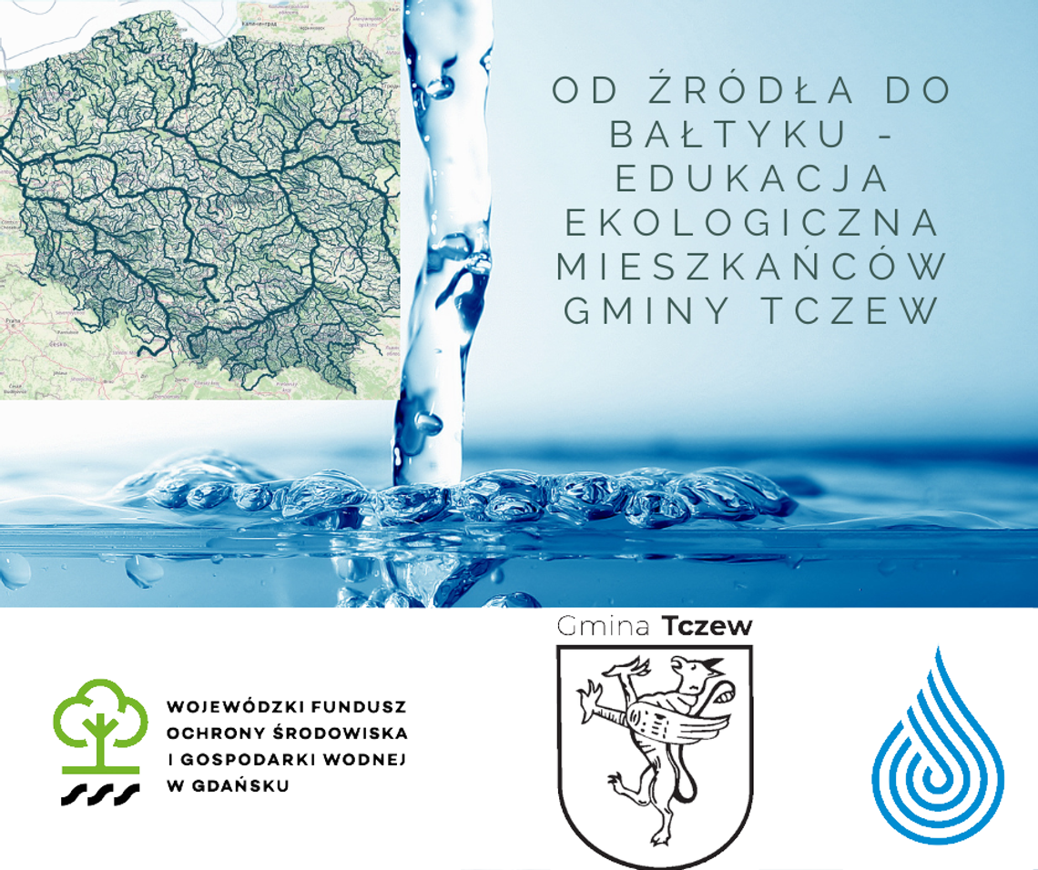 Od źródła do Bałtyku - projekt edukacyjny dla mieszkańców Gminy Tczew