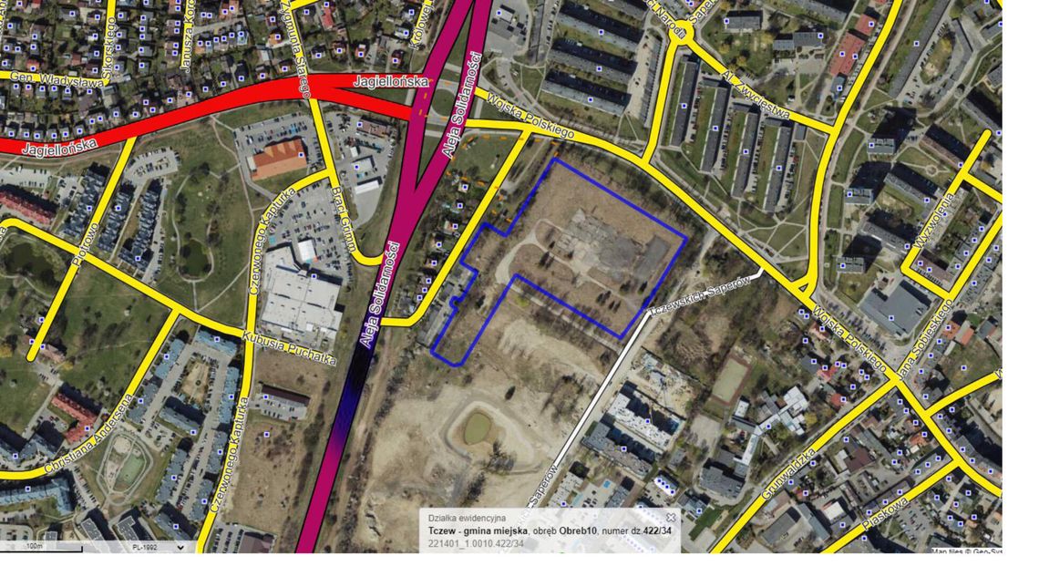 Ogłoszono kolejny przetarg na nieruchomość przy ulicy Tczewskich Saperów