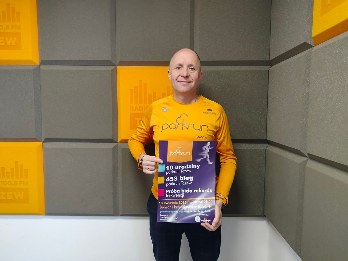 Parkrun w Tczewie obchodzi 10. urodziny [ROZMOWA]