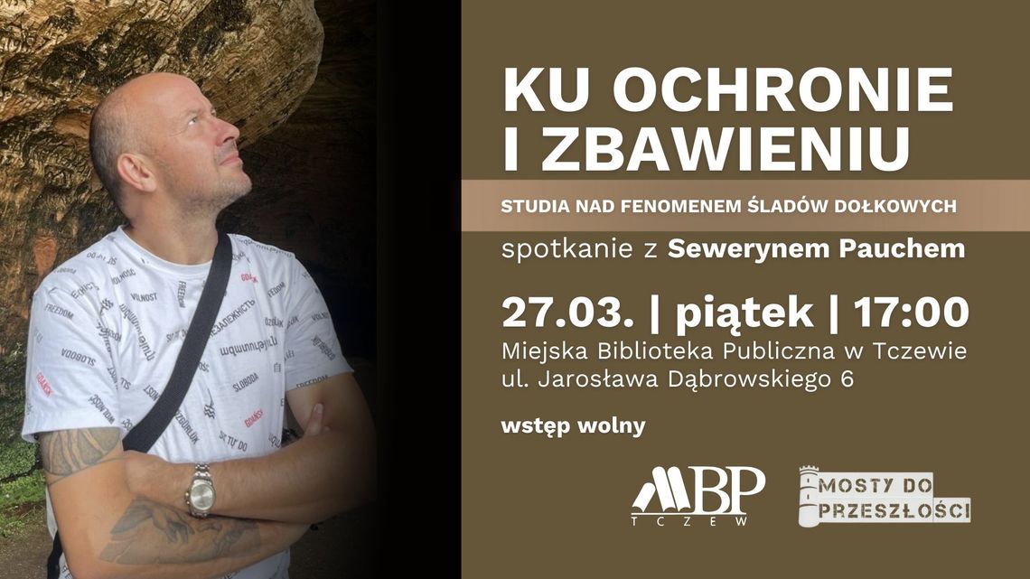 Promocja książki o tajemniczych śladach dołkowych