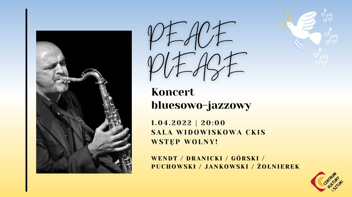 PEACE PLEASE! Blues i jazz dla Ukrainy [ROZMOWA]